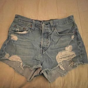 Levi’s denim shorts